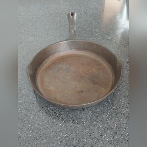 Cast Iron Skillet - Black,  Wagner 1891 Original 10 And 1/2 Inch Skillet.